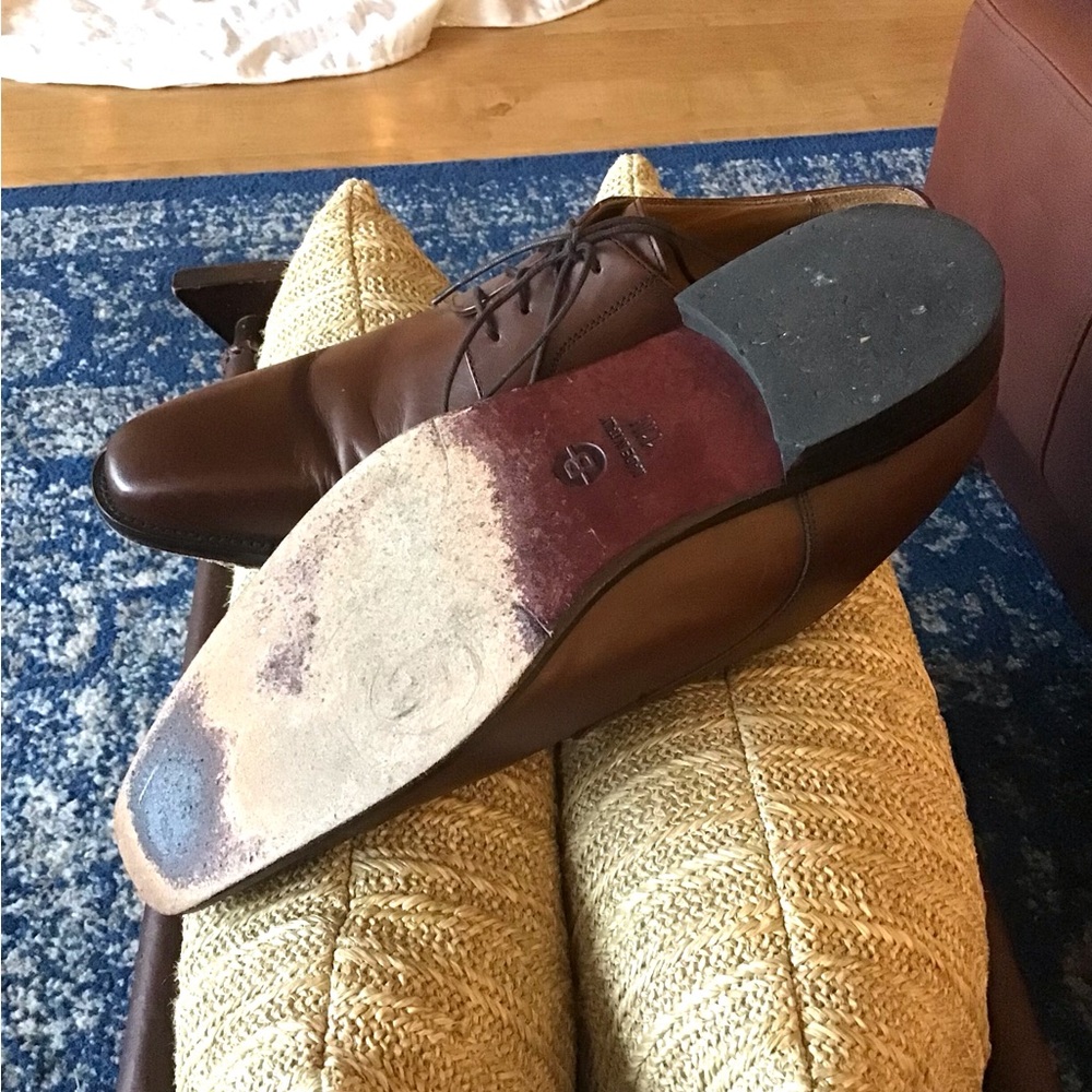BROLETTO Leather Oxford Shoes - Picture 5 of 7